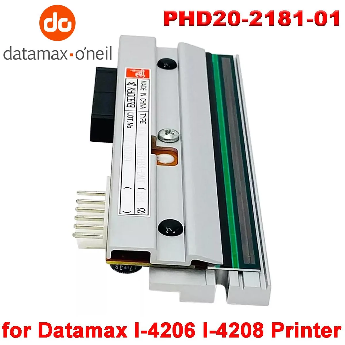Datamax Datamax PHD20-2181-01 Genuine Printhead 203dpi for I-4206/I-4208/I-4212 — product photo