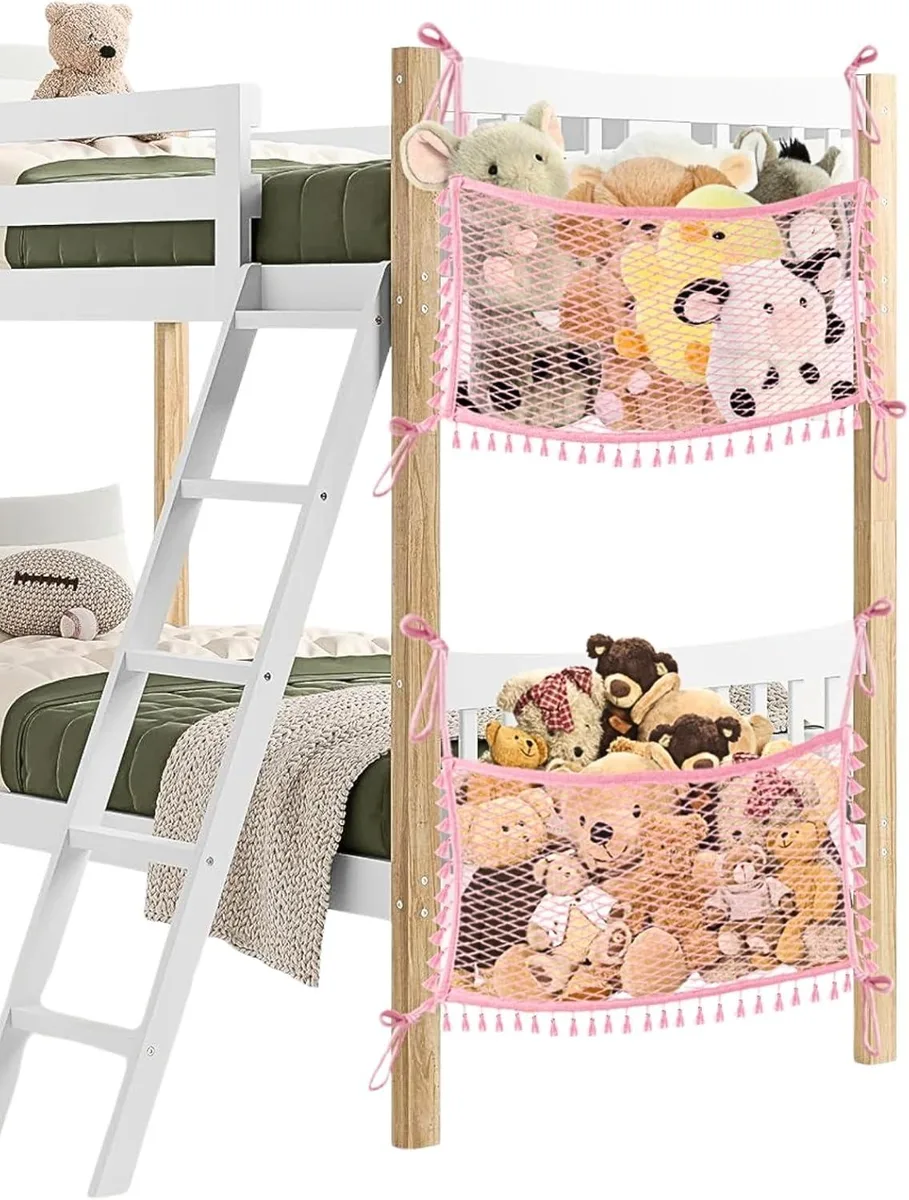 Ofiray-home Ofiray-home 2 Pack Stuffed Animal Hammock Pink 36 In — product photo