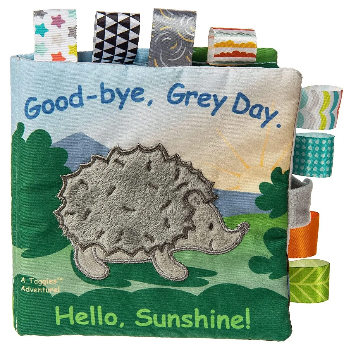 Mary Meyer Stuffed Toys Mary Meyer Taggies Soft Cloth Book 6" Heather Hedgehog — product photo