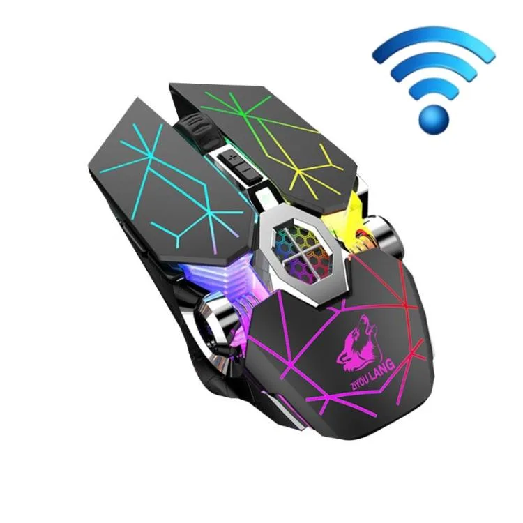 allentian allentian FREEDOM-WOLF X13 Wireless Mouse Star Black 2400 DPI — product photo