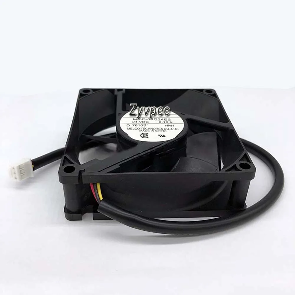 Zyvpee Zyvpee MMF-08G24ES HM1 80mm 24VDC 0.13A 3-pin case fan — product photo