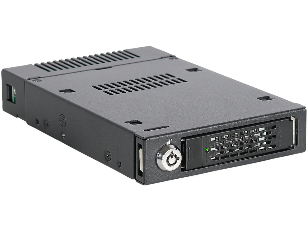 ICY DOCK ICY DOCK MB601M2K-1B M.2 NVMe SSD mobile rack 3.5" bay U.2 ssd accessory — product photo