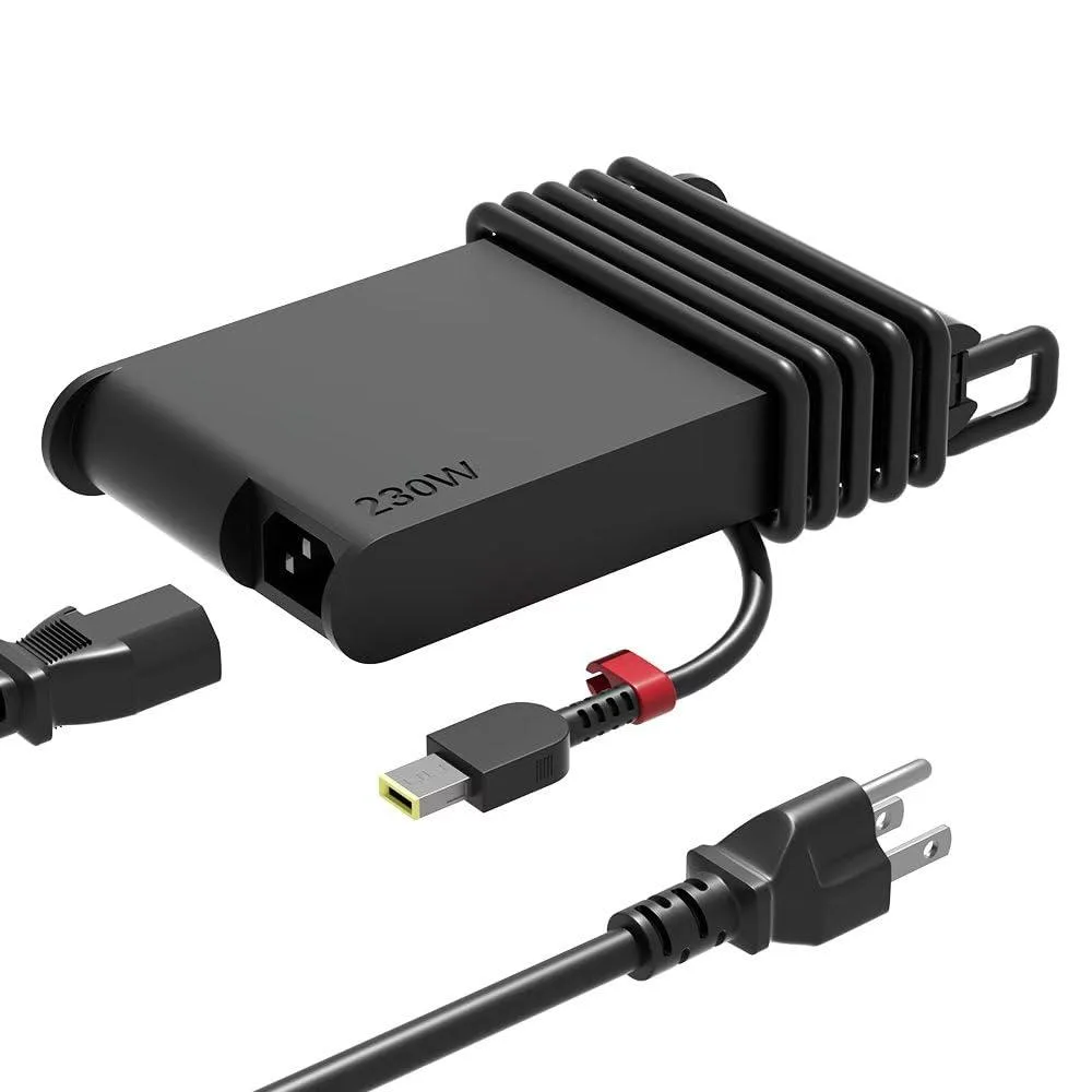  ADL230SLC3A 230W laptop charger 20V 11.5A square yellow tip — product photo