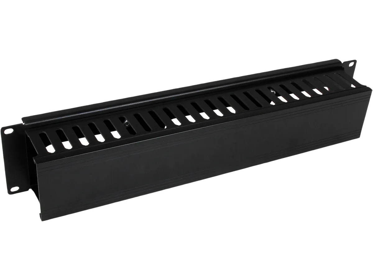 STARTECH STARTECH CMDUCT2U 2U Horizontal Finger Duct Cable Management Panel 19" 3.5" 3.1 — product photo