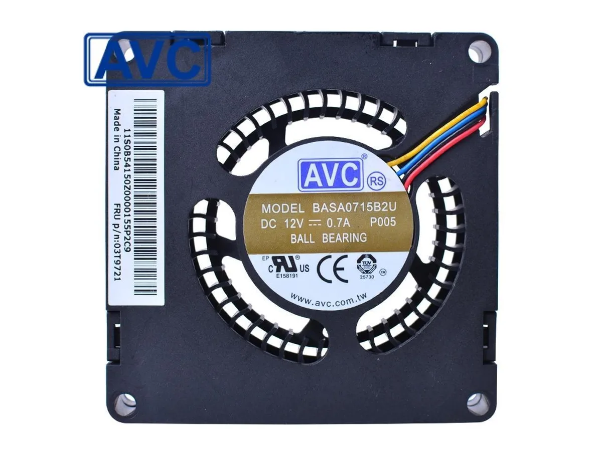Fans Fans BASA0715B2U M92p 70mm case fan 12V 0.70A 70x70x15mm — product photo