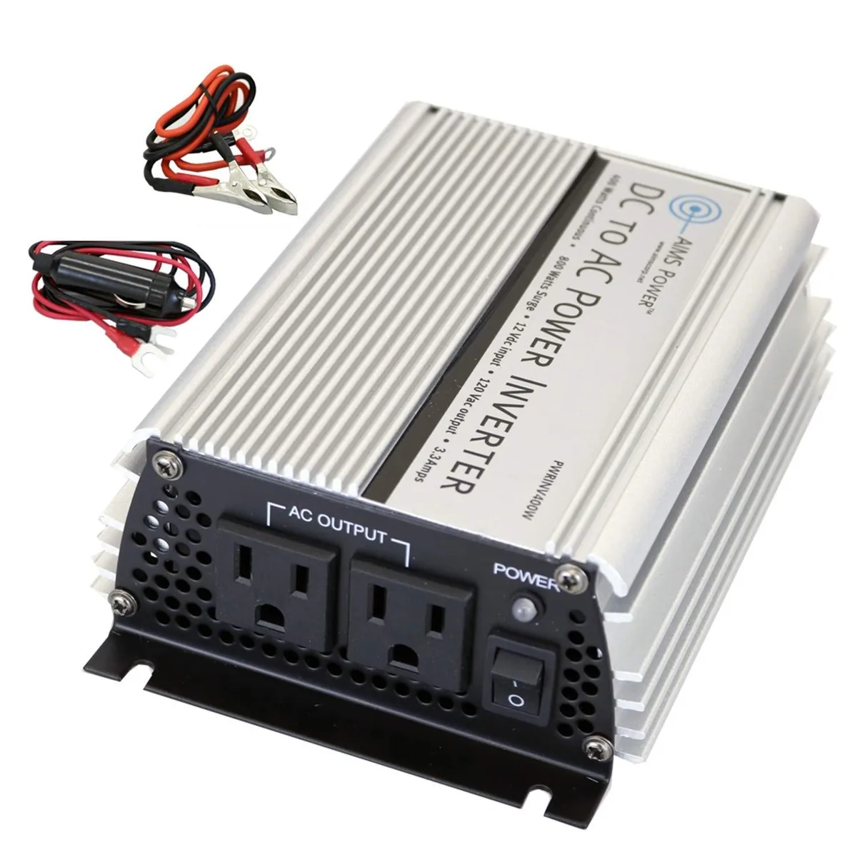 AIMS Corporation AIMS Corporation 400W 12V Power Inverter 2 in 1 Accessory — product photo