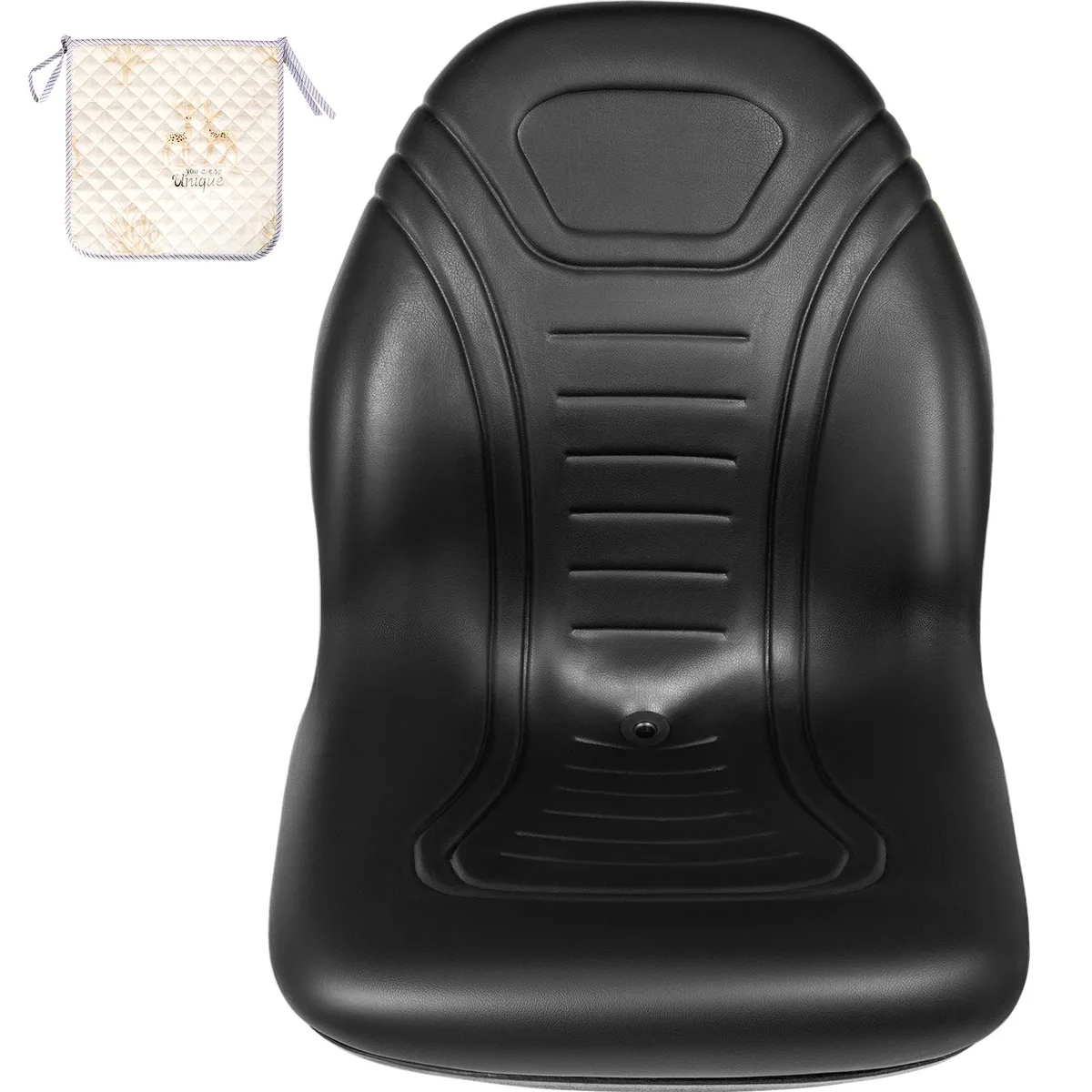 VEVOR VEVOR VV-TS-DHHS Tractor Seat 20" Backrest 8x11.5" Mounting Black Vinyl — product photo