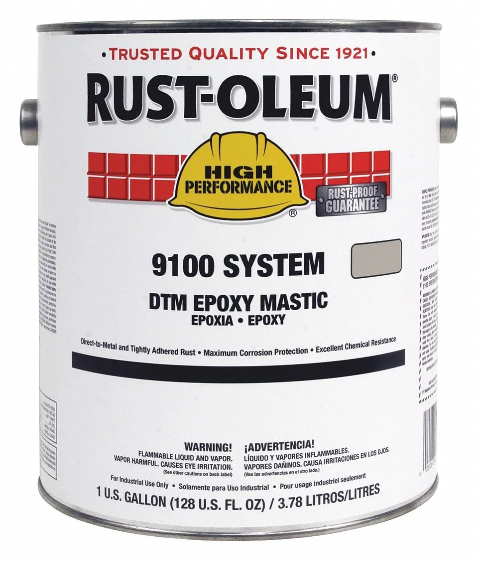 Rust-Oleum Rust-Oleum 9125402 Epoxy Mastic Coating Safety Blue Semi-gloss 1 gal — product photo