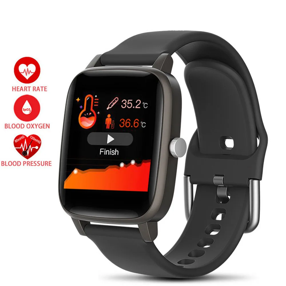 IHDAPP IHDAPP activity tracker 1.4" TFT 240×240 black — product photo
