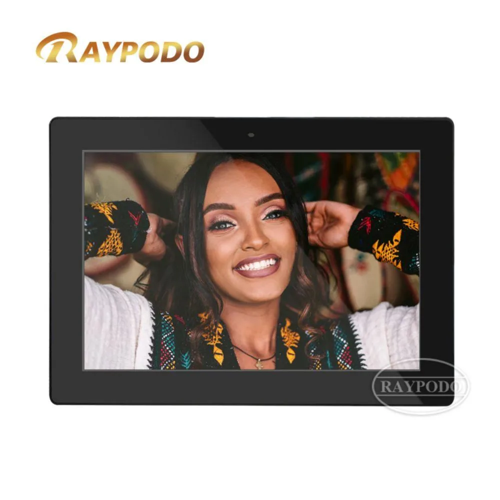 RAYPODO RAYPODO 10.1" RK3568 2GB 32GB Android 11 Black POE all-in-one PC — product photo