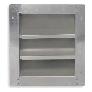 Dayton Dayton 2FTV9 Adjustable Louver 28 to 46 In Aluminum — product photo