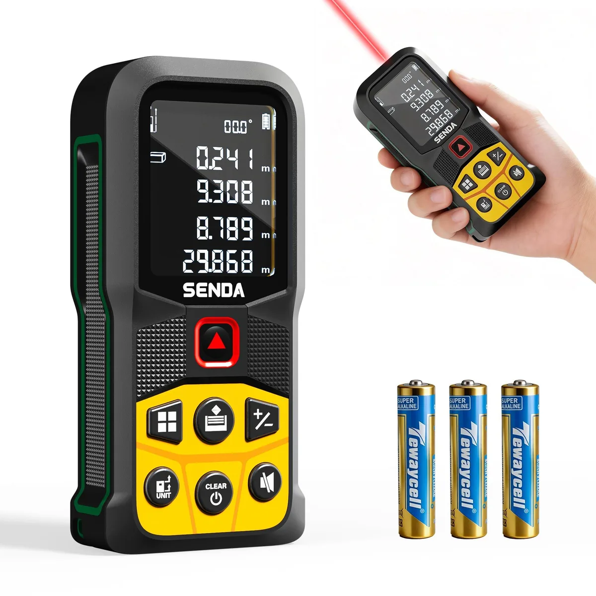 Laser Measure 197Ft 1/16in 20 Sets IP54 — product photo