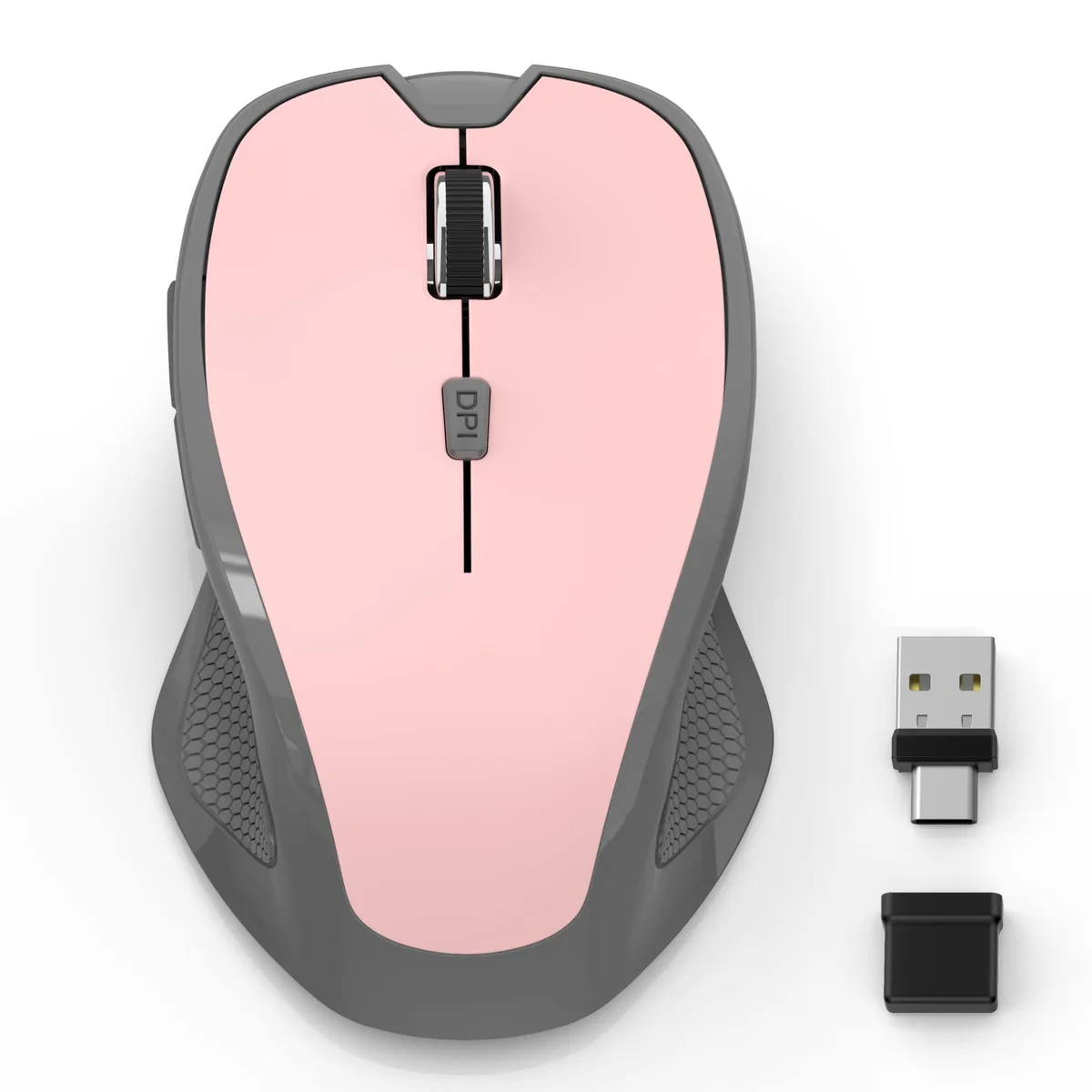GSM Outdoors GSM Outdoors 2 in 1 Accessory Wireless Bluetooth Mouse Pink — product photo
