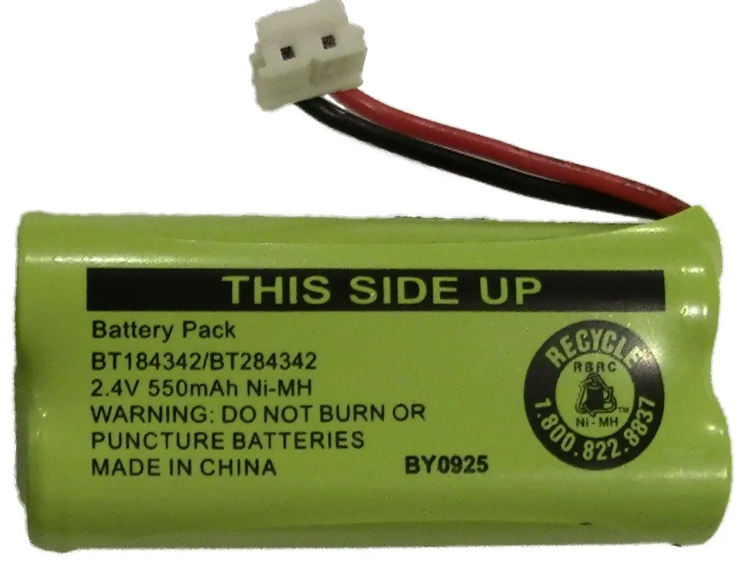 AT&amp;T AT&amp;T BT184342 / BT284342 2.4V 550mAh Ni-MH telephone accessory — product photo