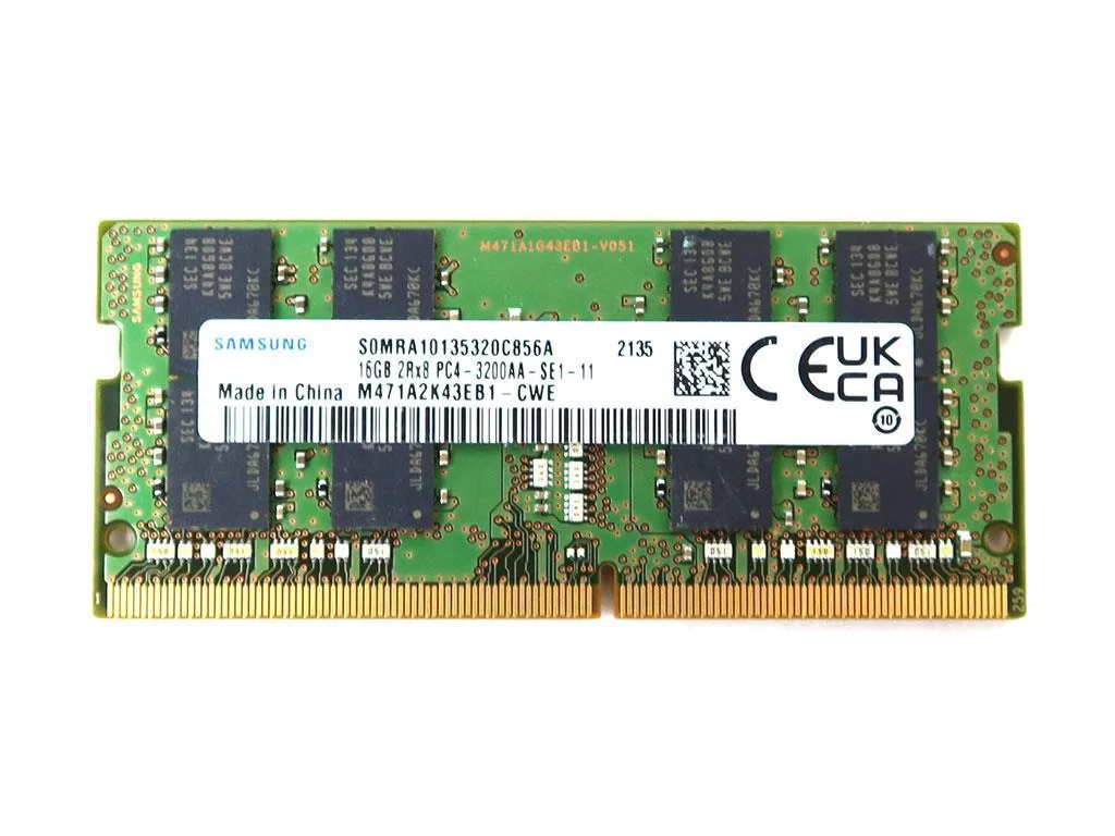 SAMSUNG SAMSUNG M471A2K43EB1-CWE_UB 16GB DDR4 SO-DIMM 3200MHz 260-Pin accessory — product photo