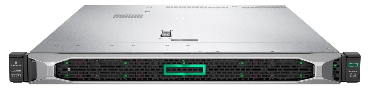 HPE HPE ProLiant DL360 G10 Plus 1U rack server P69299-005 Xeon Silver 4310 32 GB 960 GB SATA SSD — product photo
