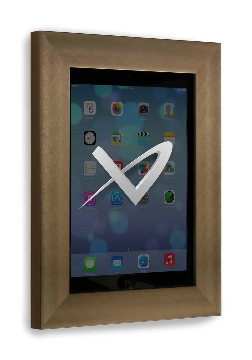 Vidabox Vidabox VidaMount iPad 2/3/4 Wall Frame Florentine Bronze — product photo