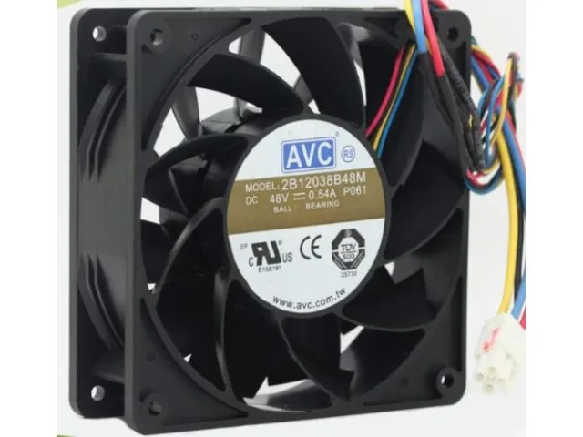 Fans Fans 2B12038B48MSize 120x120x38mm 48V 0.54A case fan — product photo