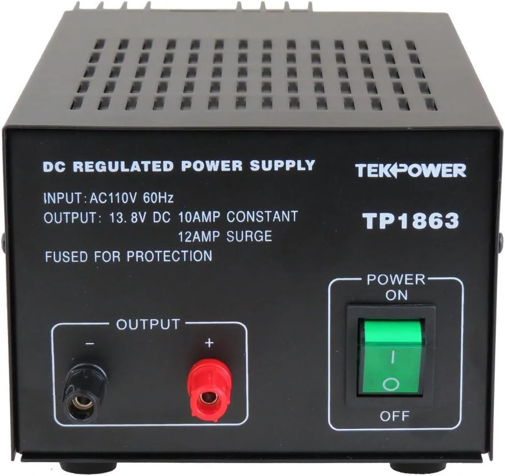 Tekpower Tekpower TP1863 12 A 13.8 V regulated power supply measurement tool — product photo