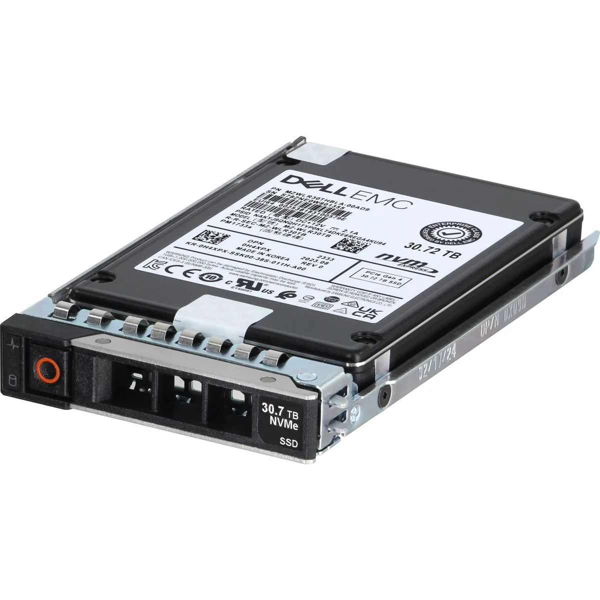 DELL DELL 30.72TB Enterprise NVMe SSD H4XPX — product photo
