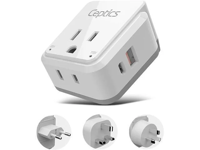 LORDWORLD LORDWORLD Travel Adapter 20W PD QC USB-C 3.1A — product photo