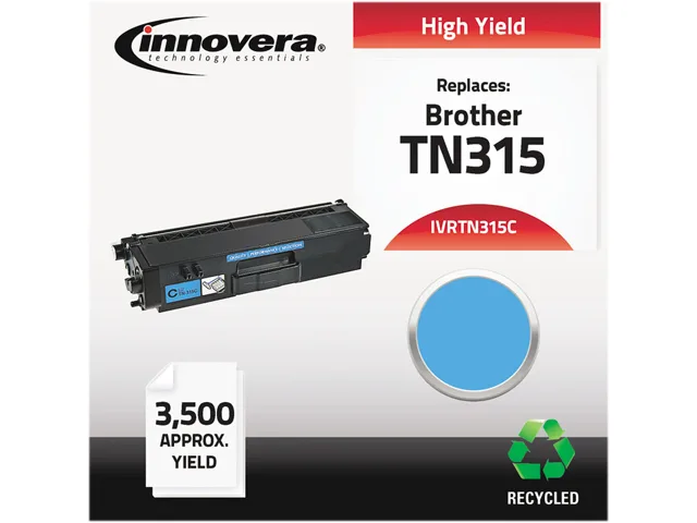 Innovera Innovera IVRTN315C Cyan Toner Cartridge 3500 Pages — product photo