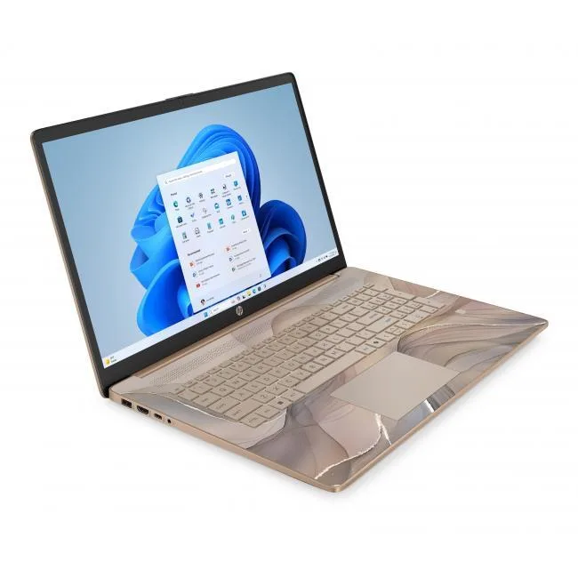 HP HP 17.3" HD+ Touchscreen Intel N100 4GB 128GB UFS Chai Latte business laptop — product photo