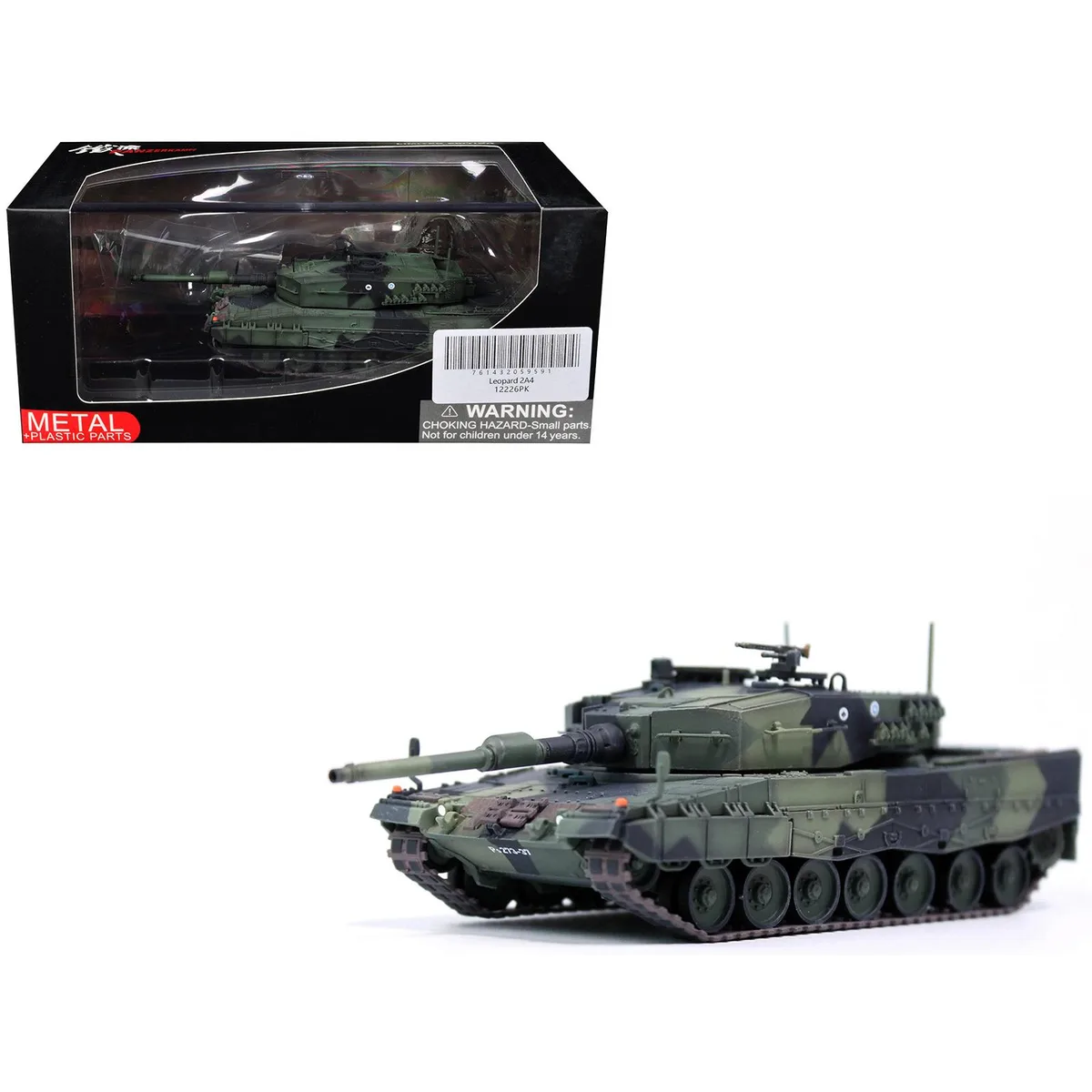 Panzerkampf Panzerkampf Leopard 2A4 Finland Finnish Army Armor Premium 1/72 Diecast — product photo