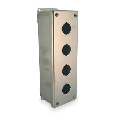 Wiegmann Wiegmann PBSS4 30 mm 4-Hole 304 Stainless Steel Enclosure — product photo