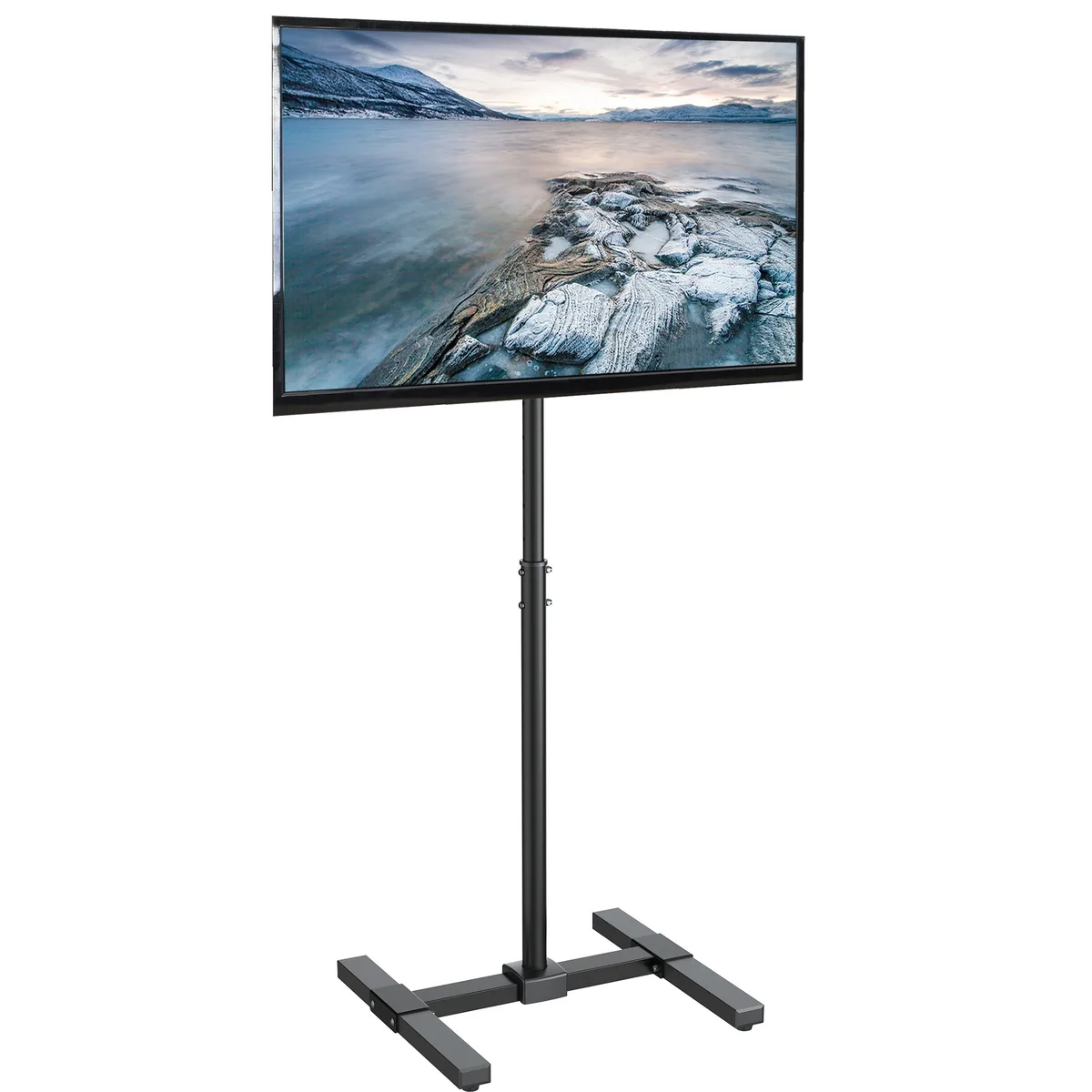VIVO VIVO 13-50" Floor TV Stand Height Adjustable Tilt Black — product photo