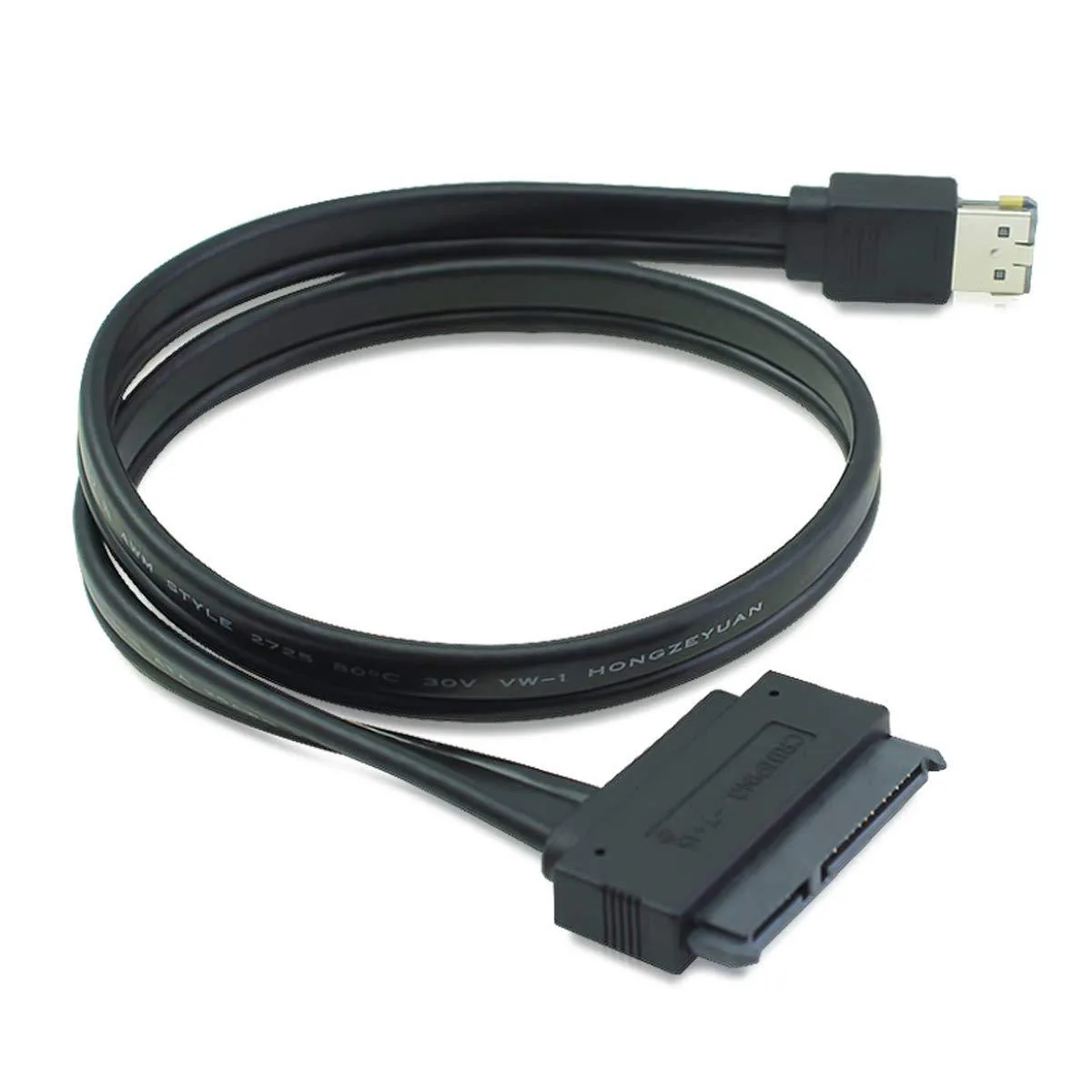 Fervit Fervit USB 2.0 eSATAp to 22-Pin SATA Dual Power Cable 50cm — product photo