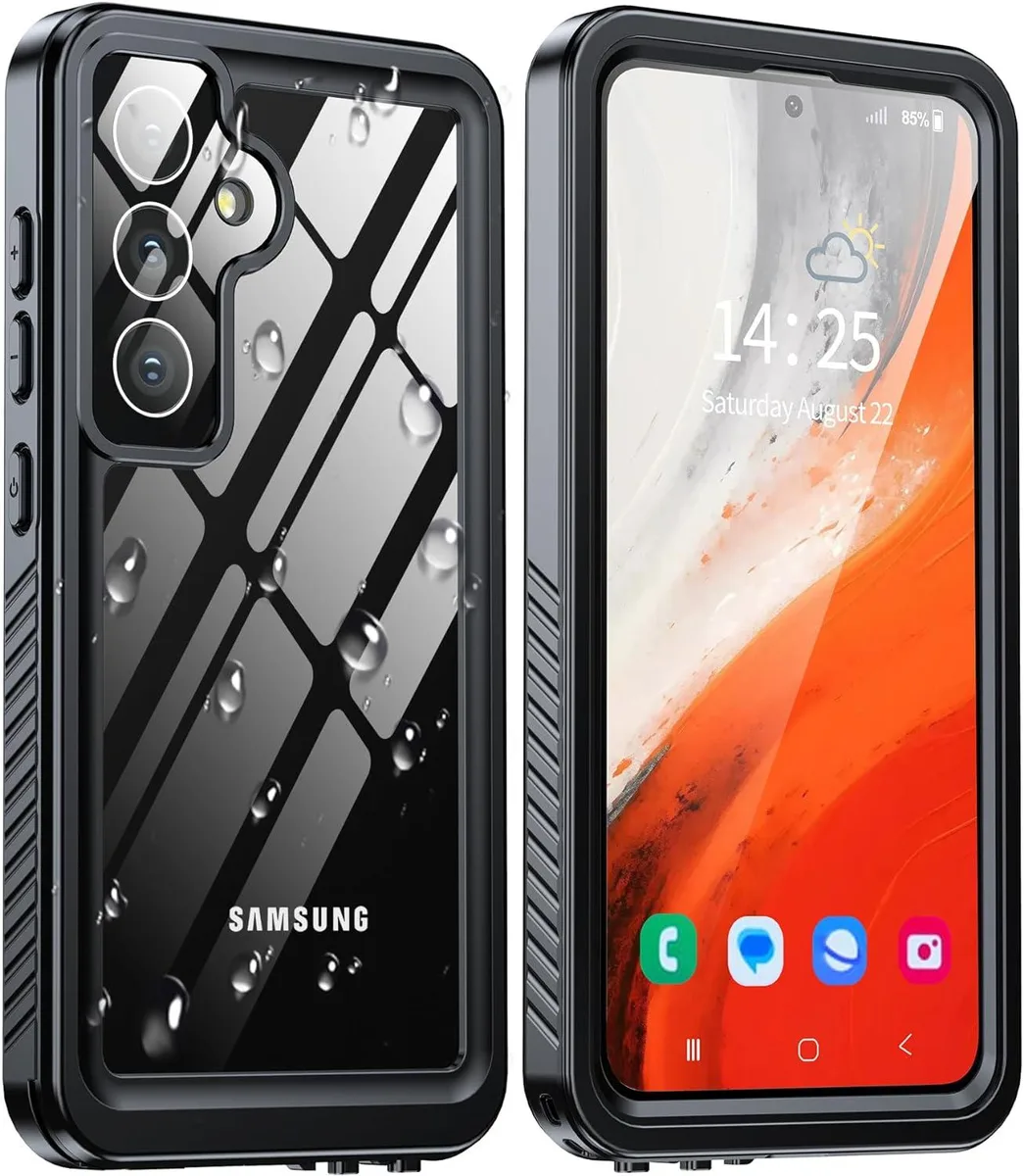 BONAEVER BONAEVER Samsung Galaxy S24 Case IP68 Waterproof 14FT Shockproof Black — product photo