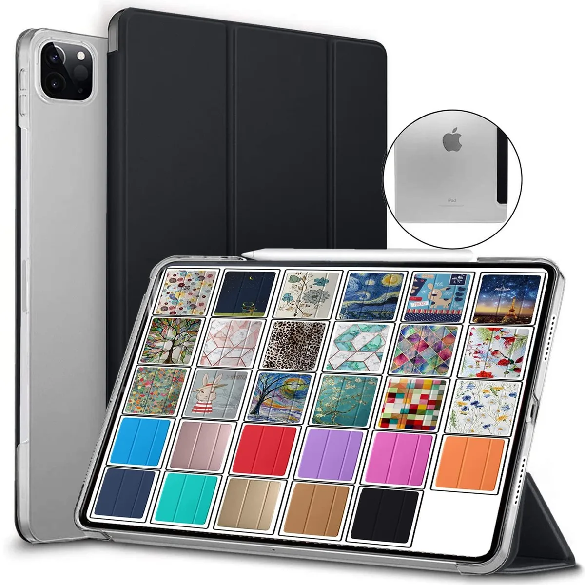 ARENTI ARENTI DuraSafe Case for iPad Pro 12.9 4th 5th 6th Gen Black — product photo