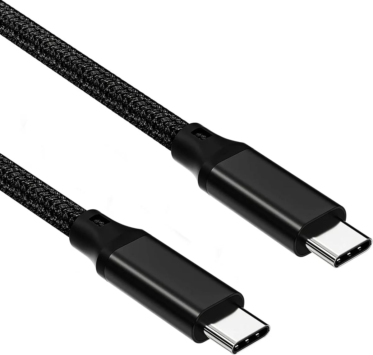 Kootion Kootion USB-C to USB-C cable 3.2 Gen 2 10ft 20Gbps 100W PD 4K@60Hz braided black — product photo