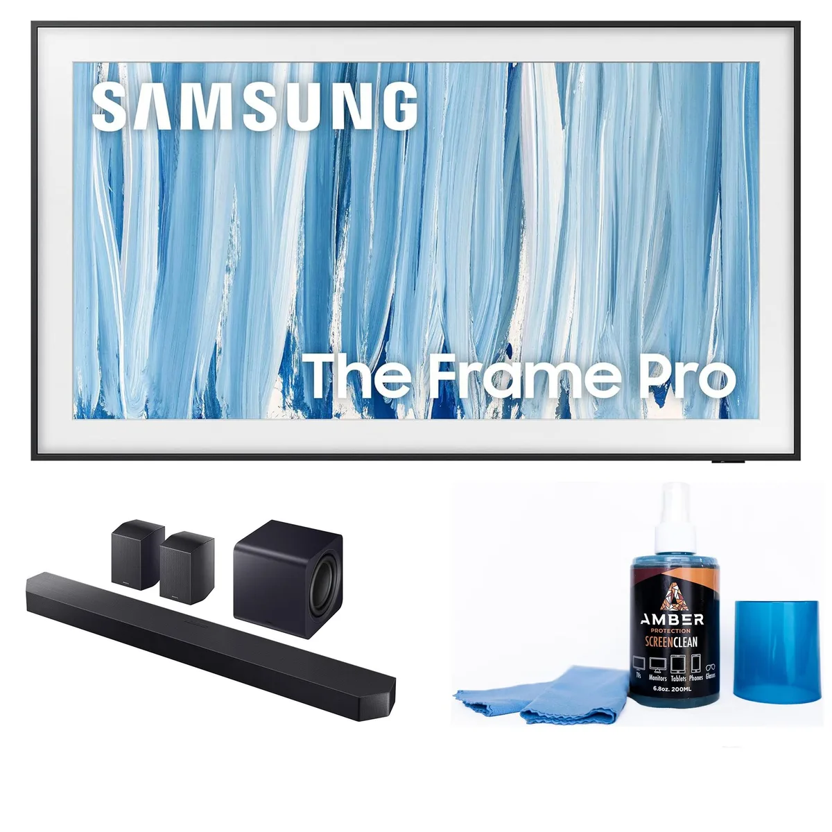 SAMSUNG SAMSUNG QN65LS03HWFXZA 65" Neo QLED TV with HW-Q990F Soundbar — product photo