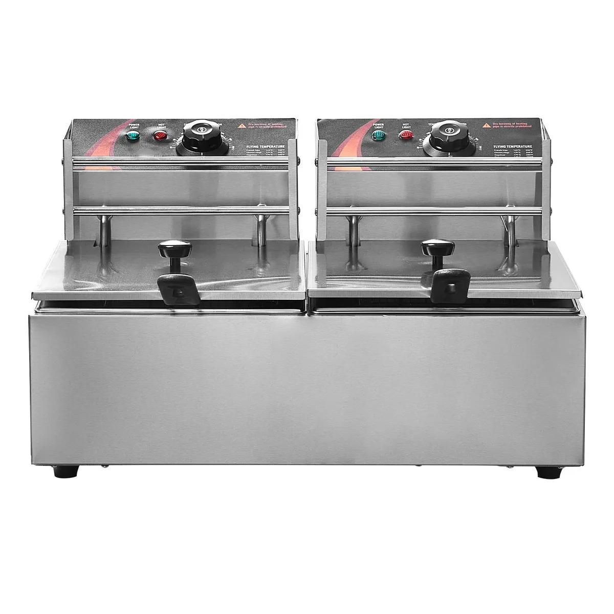 VEVOR VEVOR SC-82 Dual Tank Fryer 2×8.6L 3000W — product photo