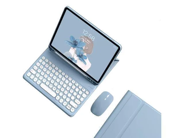 LORDWORLD LORDWORLD Keyboard Case Mouse 10.4 Galaxy Tab A7 Mist Blue — product photo