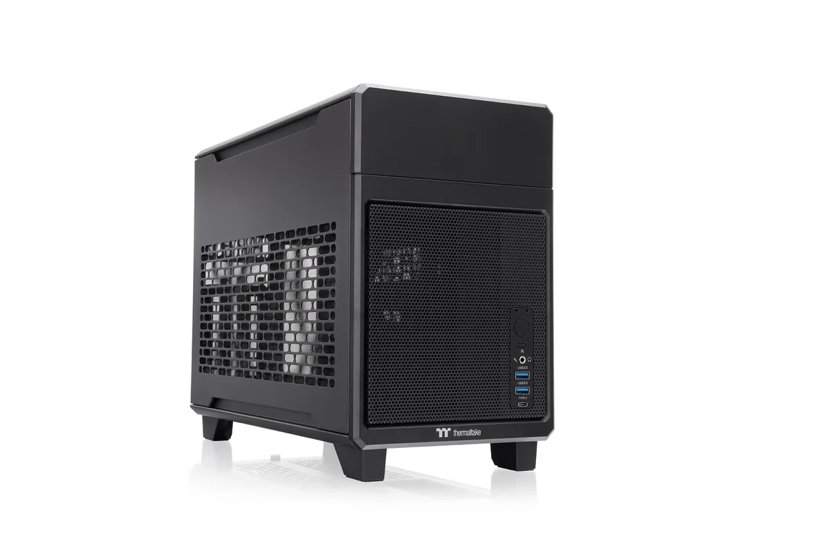 Thermaltake Thermaltake TR100 Mini-ITX PC Case CA-11A-00S1NN-00 — product photo