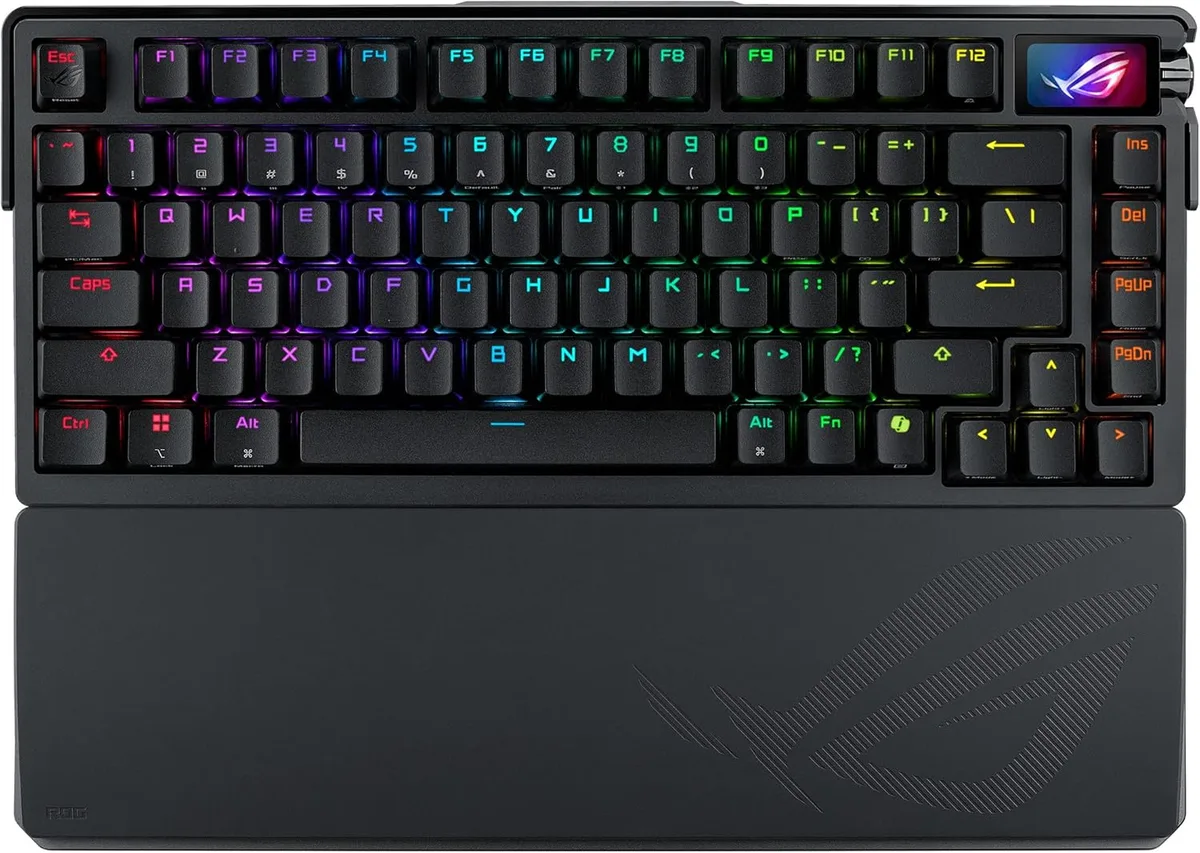ASUS ASUS 90MP03MB-BKAA01 ROG Azoth Extreme Wireless Mechanical Gaming Keyboard 75% TKL — product photo