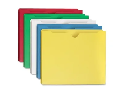 Smead Smead 75688 File Jackets 2in Exp Letter Straight Cut 10pk Red — product photo