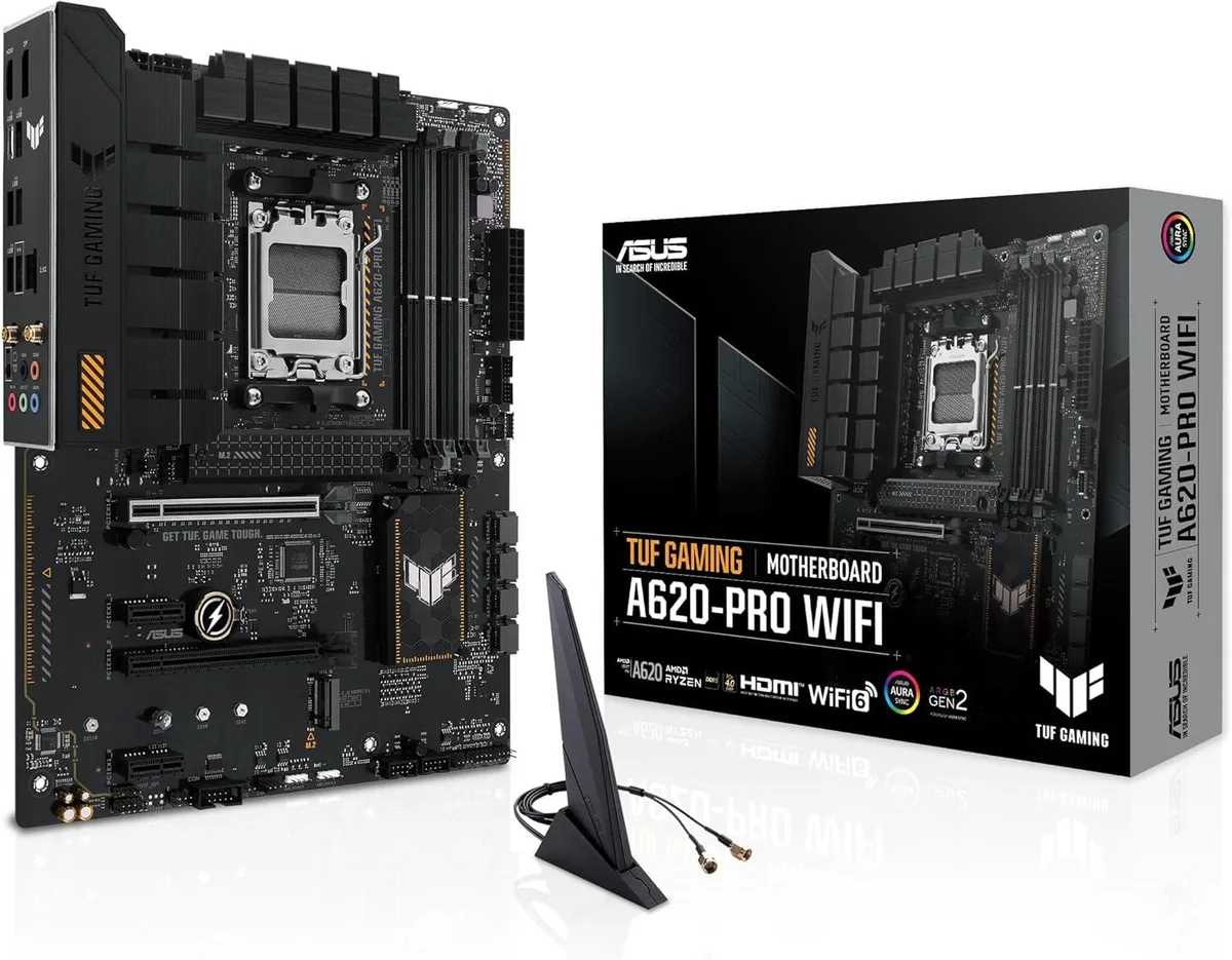ASUS ASUS TUF Gaming A620-PRO WIFI AMD motherboard — product photo