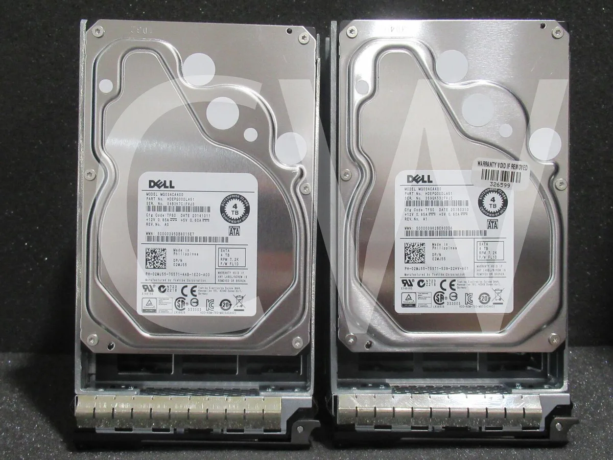 DELL DELL MG03ACA400 4TB 7.2K RPM 64MB 3.5" SATA internal hard drive — product photo