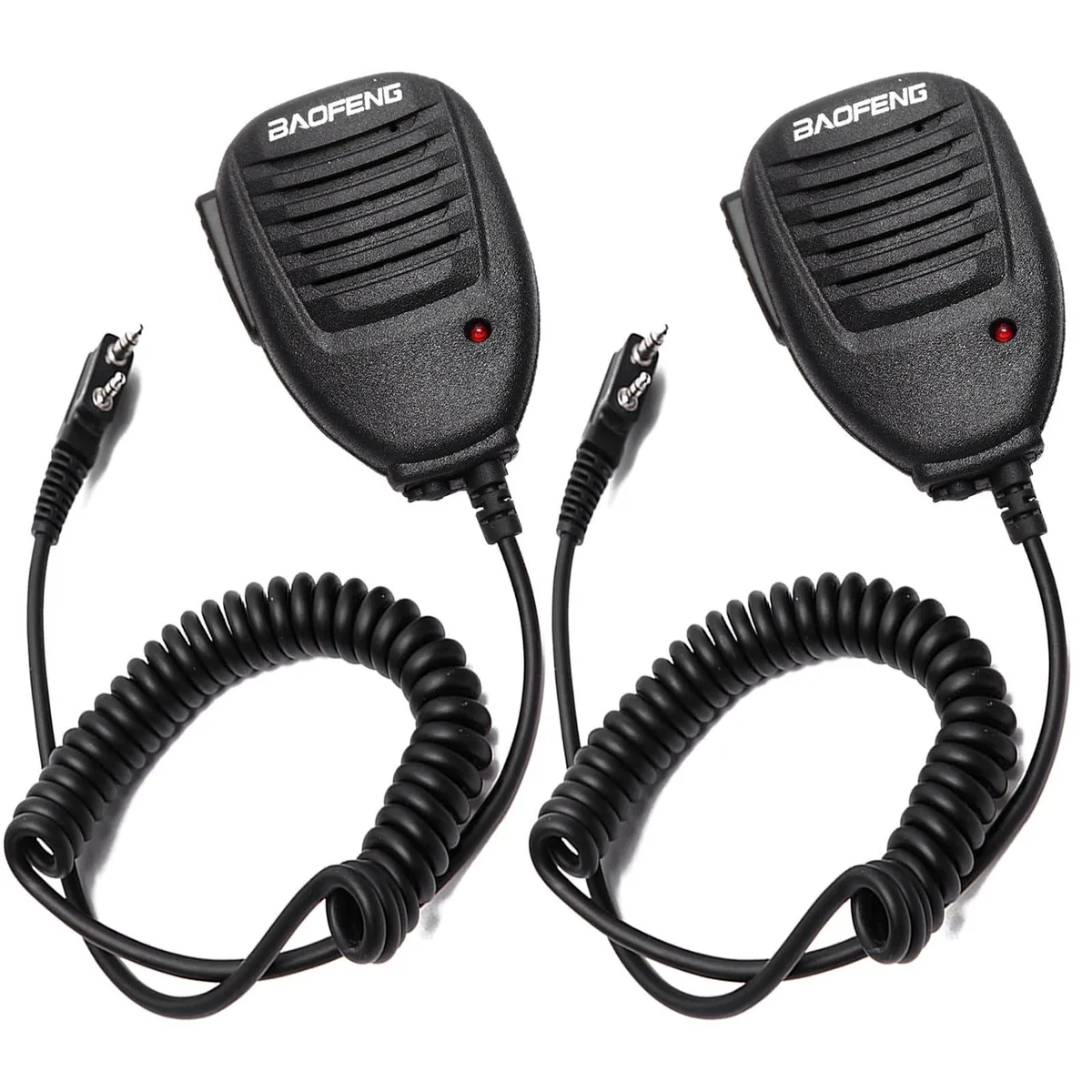  Beyerdynamic BAOFENG Speaker Microphone 2pcs USB 3.5mm 360° Clip — product photo
