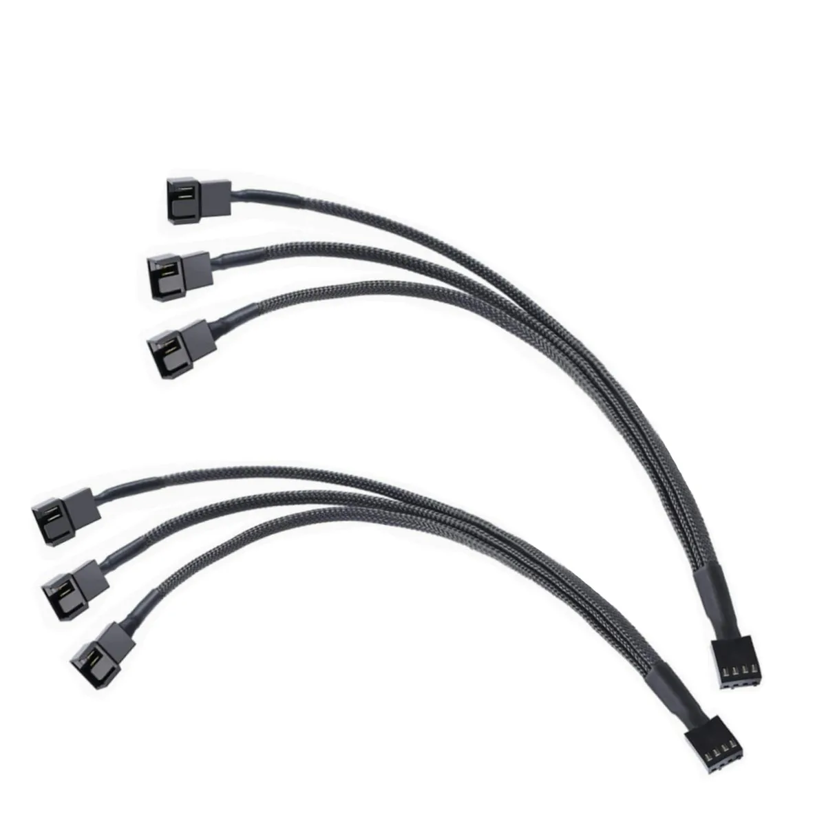  Cable Matters 2-Pack 3-Way 4 Pin PWM Fan Splitter Cable 10.6 Inches 27 cm — product photo