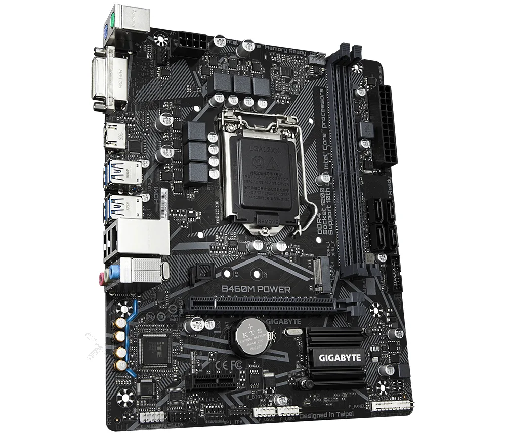 GIGABYTE GIGABYTE B460M POWER Ultra Durable Intel motherboard - OEM — product photo