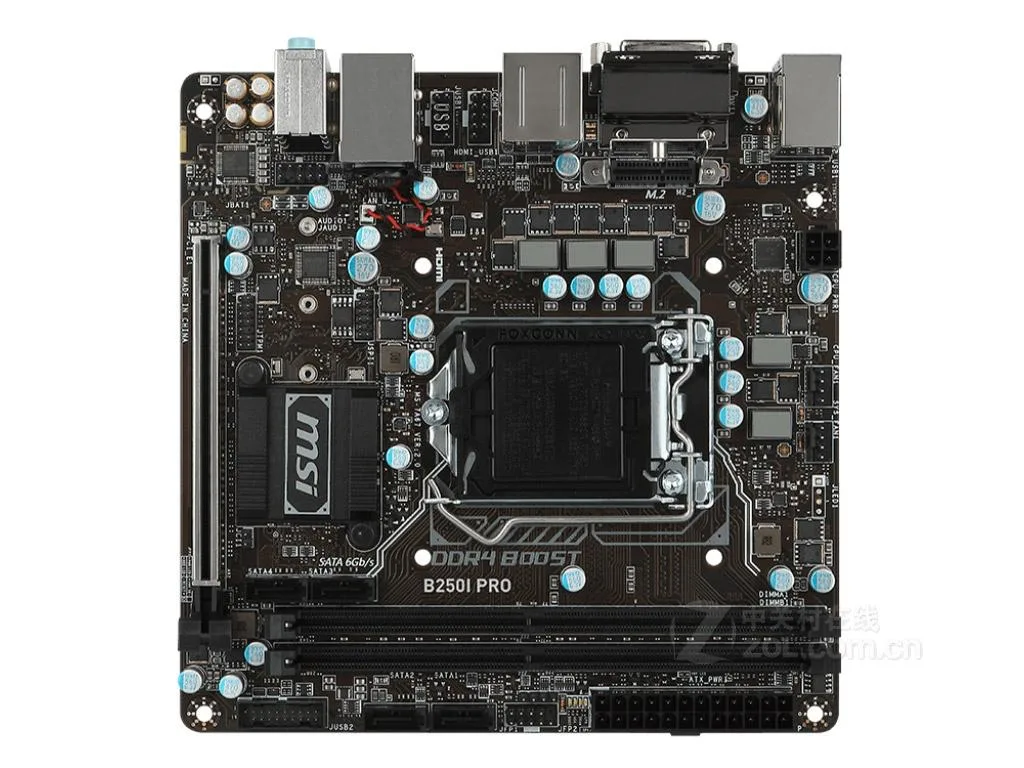 MSI MSI B250I PRO LGA 1151 Intel B250 DDR4 32GB Mini-ITX motherboard — product photo