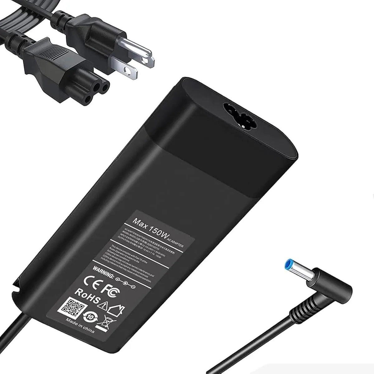 FLEANE FLEANE 150W Slim Smart AC Adapter 4.5mm Blue Tip — product photo