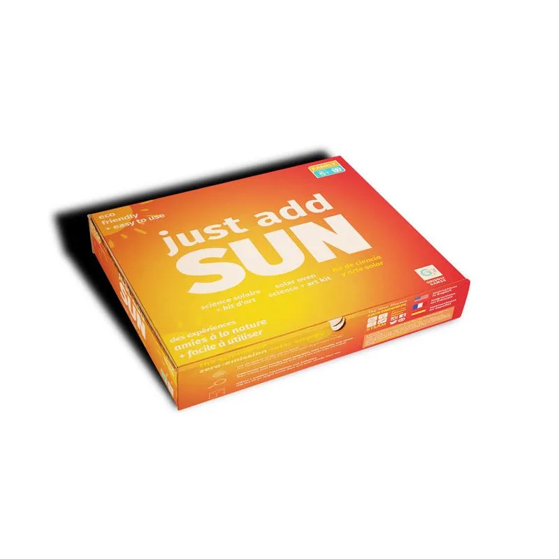 Griddly Games Griddly Games GRG4000566 Just Add Sun Solar Science Art Kit toy storage — product photo