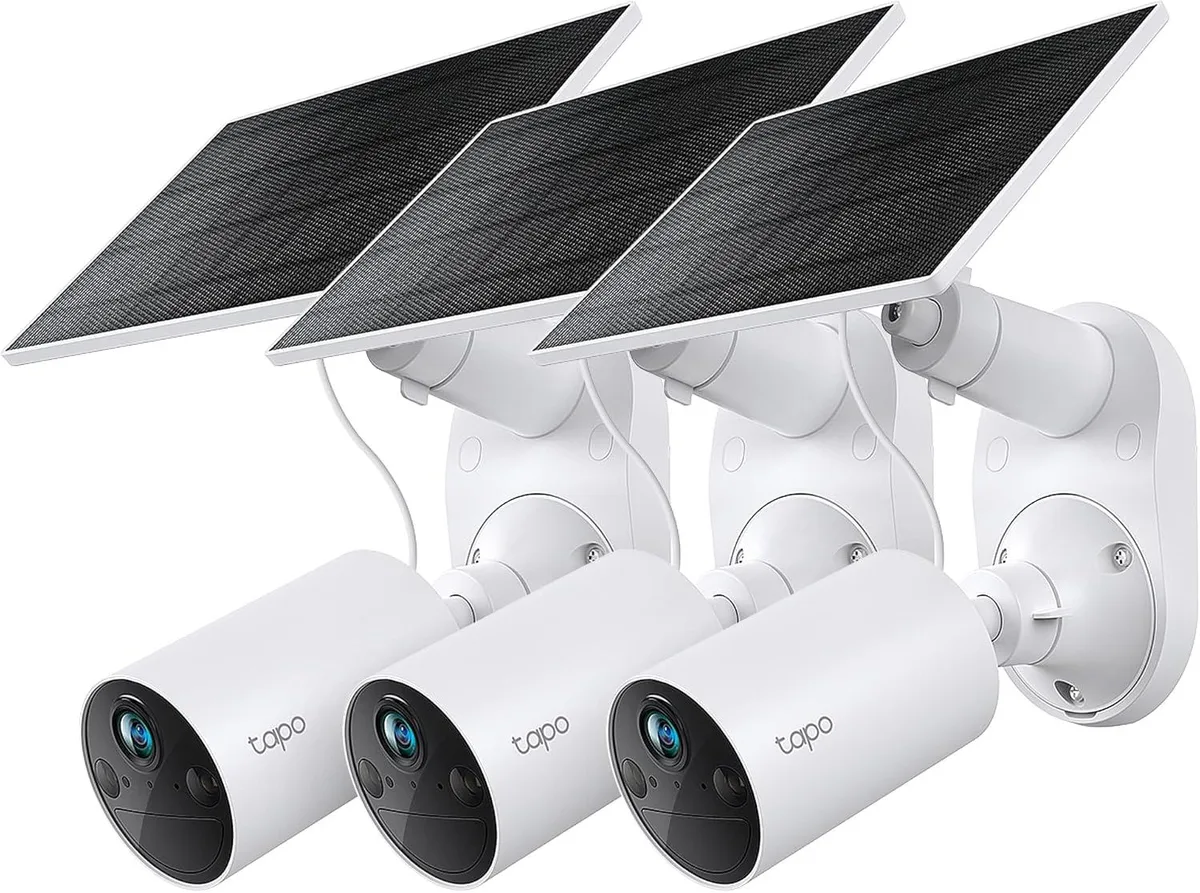 TP-Link TP-Link Tapo C402 1080p Solar Wireless Security Camera Kit (3-Pack) — product photo