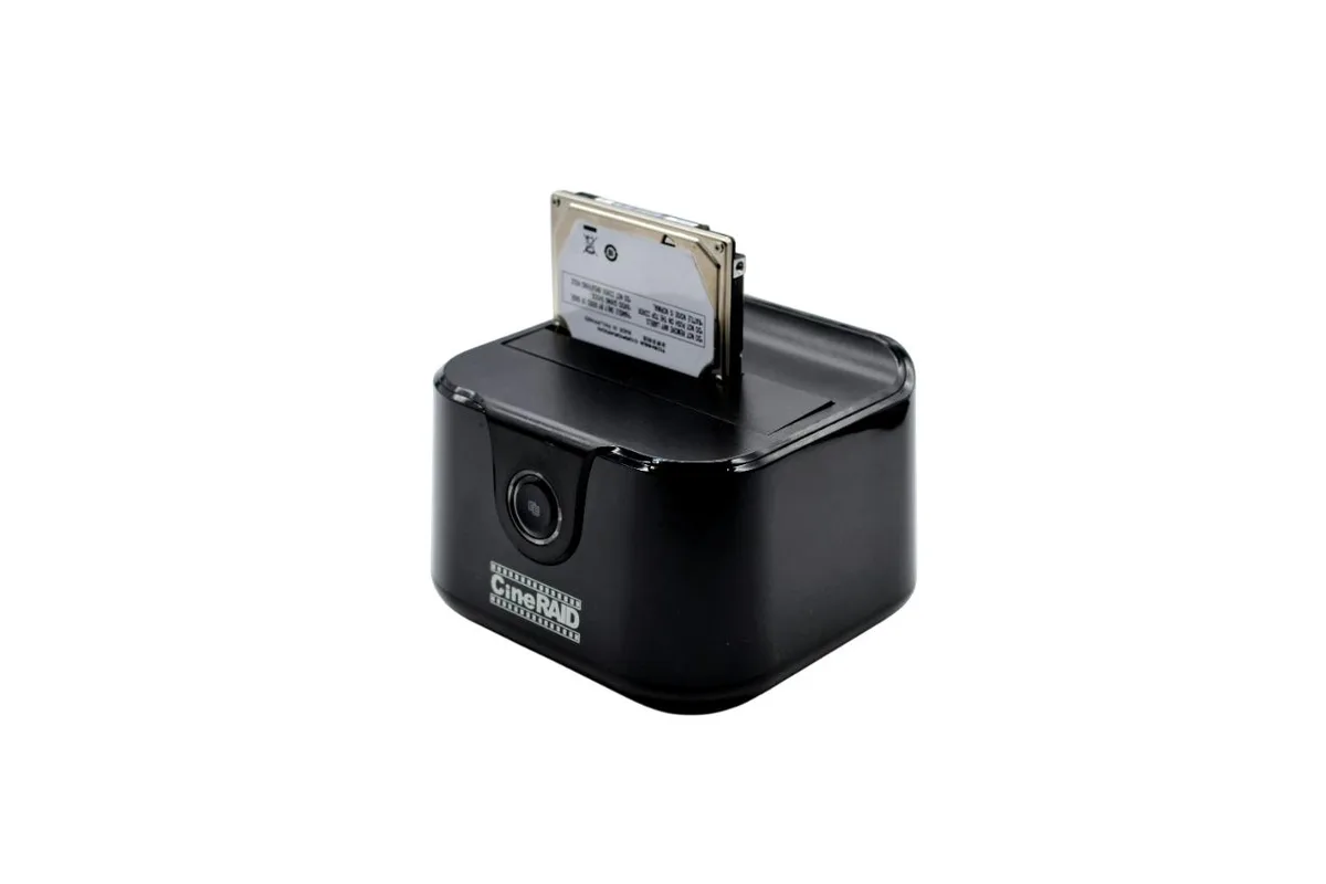 CineRAID SYSTEMS CineRAID CR-H116 USB 3.0 Docking Station 2.5/3.5 SATA Black — product photo